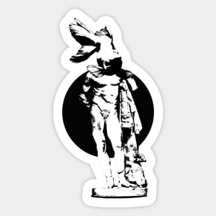 Statue Mermaid Threshold Sticker